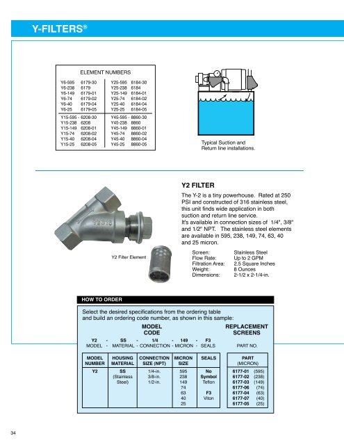 BB-9 Product Line Catalog - Flow Ezy Filters