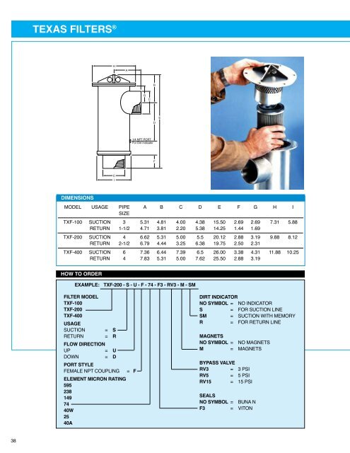 BB-9 Product Line Catalog - Flow Ezy Filters