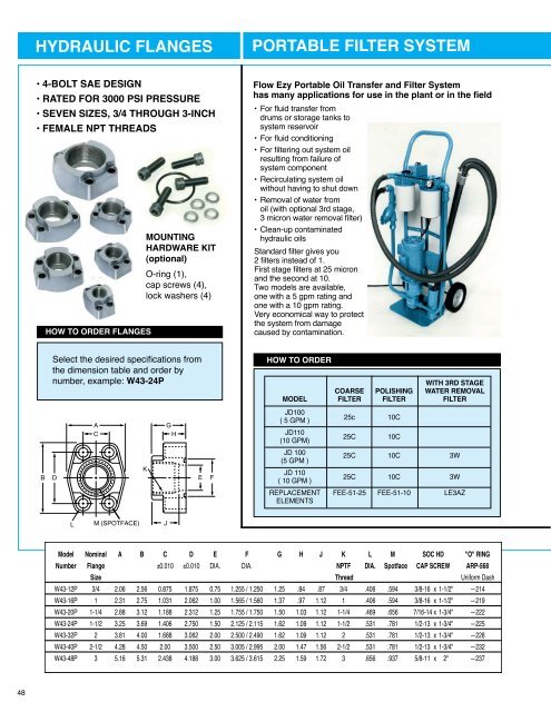 BB-9 Product Line Catalog - Flow Ezy Filters