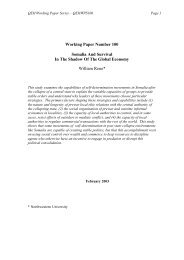 Working Paper Number 100 Somalia And Survival In ... - Somali - JNA