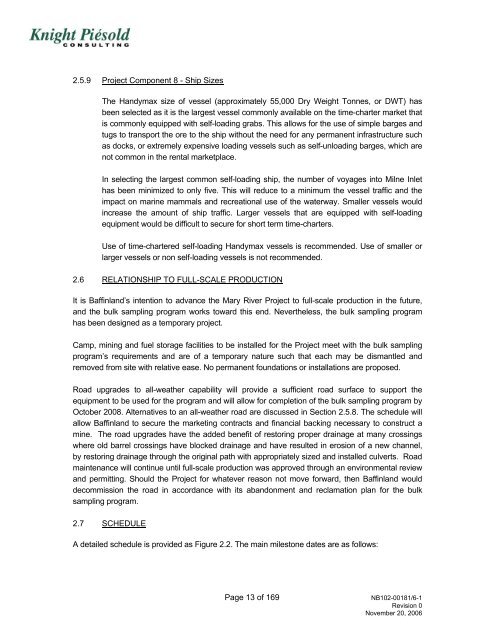 061211-Environmental Screening Report-IMAE.pdf - nirb