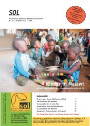 Kinder in Malawi - SOL - Menschen für Solidarität, Ökologie und ...