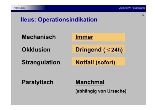 Basiswissen Akutes Abdomen, NotfÃ¤lle