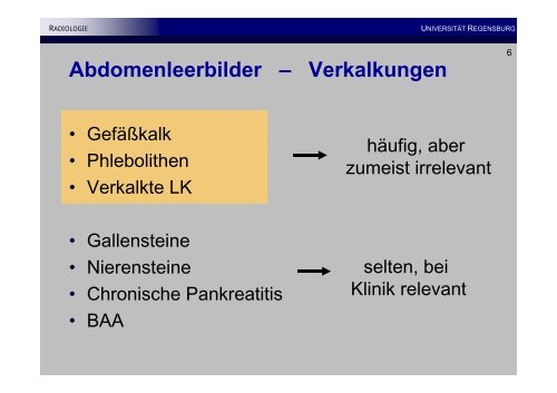 Basiswissen Akutes Abdomen, NotfÃ¤lle