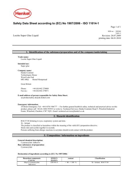 Loctite Super Glue Liquid.pdf - Walsh Engineering