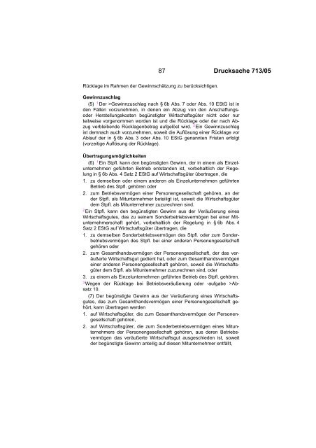 Einkommensteuer-Richtlinien - Bundesrat