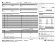 U.S. Client Order Form