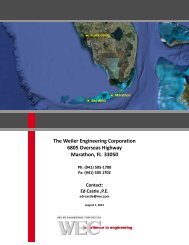 The Weiler Engineering Corporation 6805 ... - KeyWestCity.com