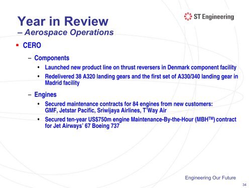 Presentation Slides - Singapore Technologies Engineering