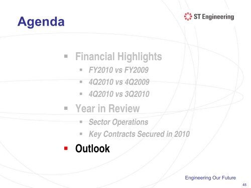 Presentation Slides - Singapore Technologies Engineering