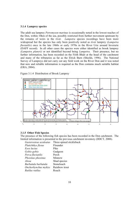 Don Fishery Management Plan - RAFTS