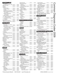 Pen Payer List Primary Eyecare Network