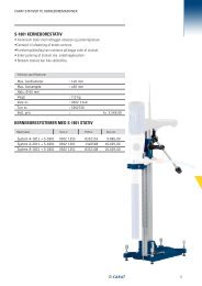 Stativer til kerneboremaskiner og kerneboresystemer - Carat Tools