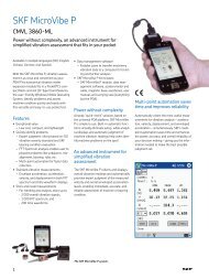 SKF MicroVibe P - Diagnostika