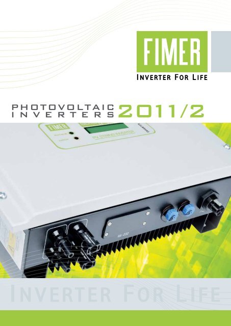 scarica la scheda tecnica degli inverter Fimer - Pannelli Fotovoltaici