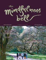 Mindfulness and Liberation True Love Global Sangha: - The ...