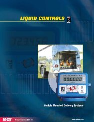 E200-10 Delivery Vehicles - Liquid Controls