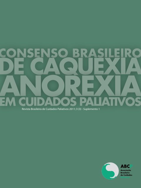 consenso brasileiro de caquexia - Nutritotal