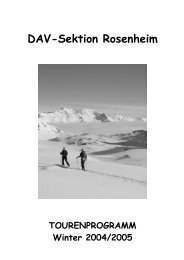 Termine Diavortrag: Kaukasus - Elbrus – Moskau - Sektion Rosenheim