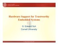 Ed Suh, Cornell - Cert