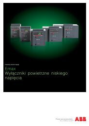 Emax WyÅÄczniki powietrzne niskiego napiÄcia - Elektro Info