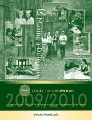 2009-2010 - College of the Redwoods