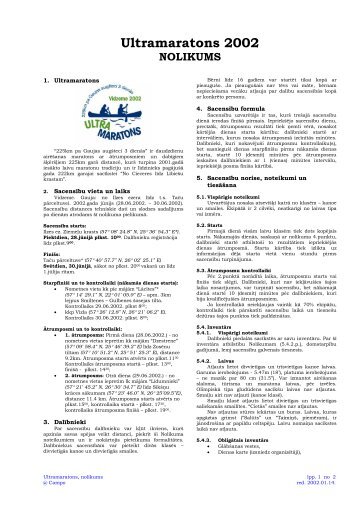 Nolikums (.pdf) - Campo