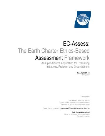 EC-Assess - Earth Charter Initiative