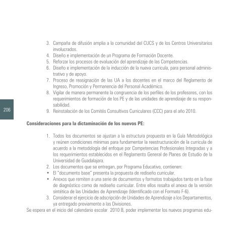 2009-2010 - Centro Universitario de Ciencias de la Salud