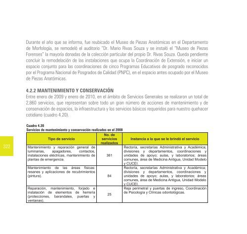 2009-2010 - Centro Universitario de Ciencias de la Salud