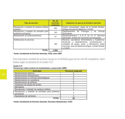 2009-2010 - Centro Universitario de Ciencias de la Salud