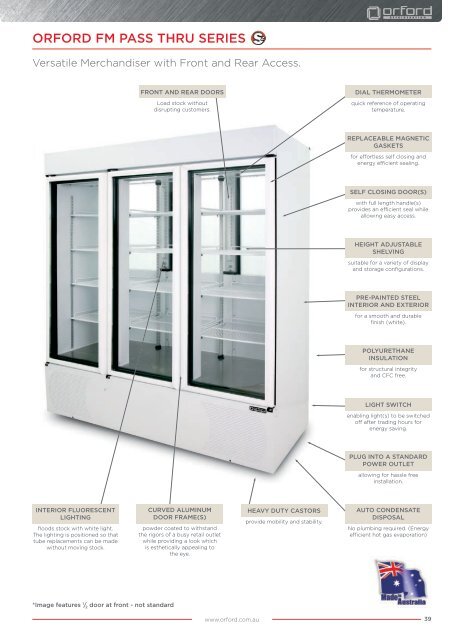 Orford Catalogue - Arafura Catering Equipment