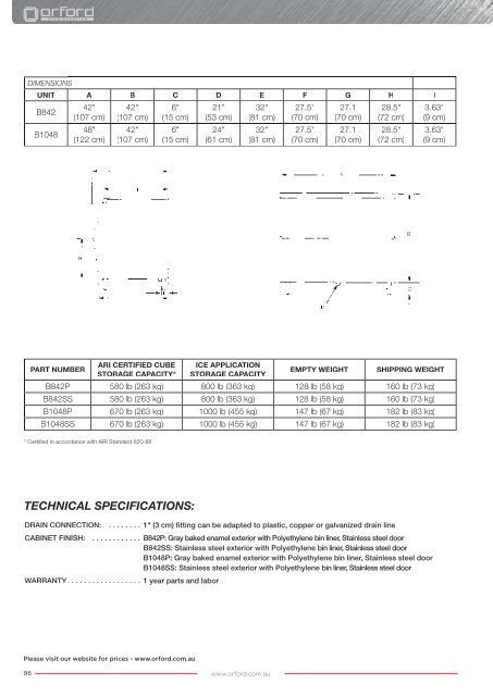 Orford Catalogue - Arafura Catering Equipment