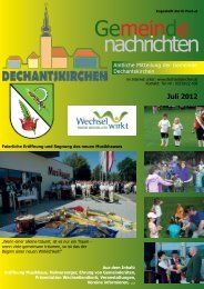 Juli 2012 - Gemeinde Dechantskirchen