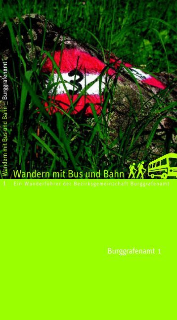 Wandern mit Bus und Bahn - Bezirksgemeinschaft Burggrafenamt