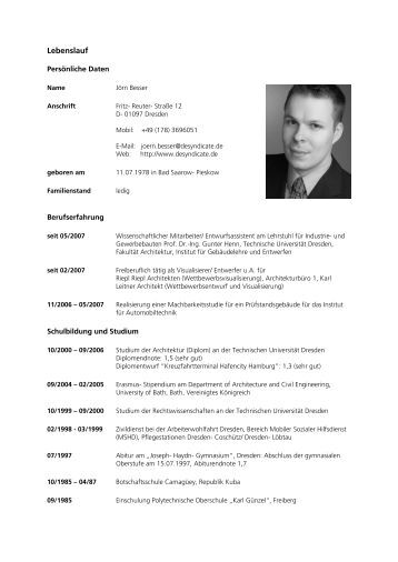 AbsolventenLebenslaufBeispiel PDF 67kb AbsolventenLebenslaufBeispiel PDF 67kb