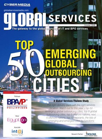 Top 50 Emerging Global Outsourcing Cities - Tholons