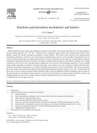 Emulsion polymerization mechanisms and kinetics