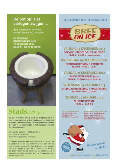 Stadsmagazine winter 2012-2013 - Stad Bree
