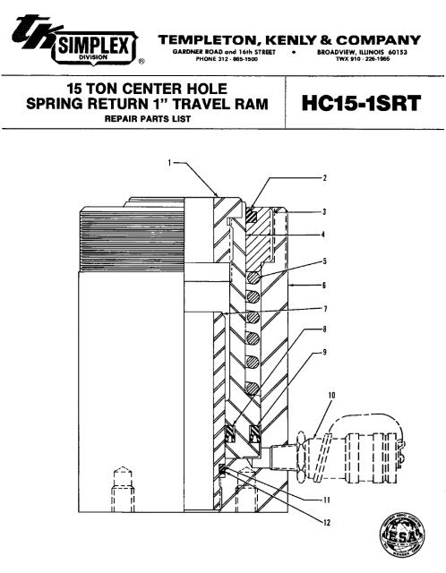 ismlpjux TEMPLETON. KENLY & COMPANY - Simplex