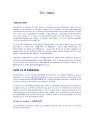 Botulismo - Ministerio de Salud