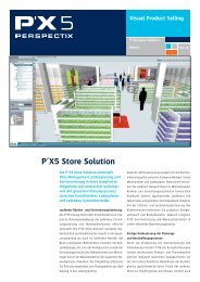 P'X5 Store Solution - Perspectix