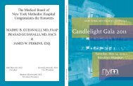 Candlelight Gala 2011 - New York Methodist Hospital