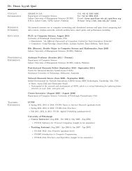 Download Resume - Lahore University of Management Sciences