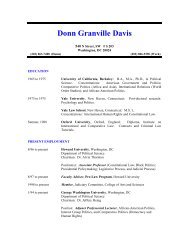 Donn Granville Davis â Howard University â College Of Arts - COAS