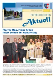 (2,94 MB) - .PDF - Marktgemeinde Ruprechtshofen