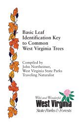 leaf identification key. - West Virginia State Parks