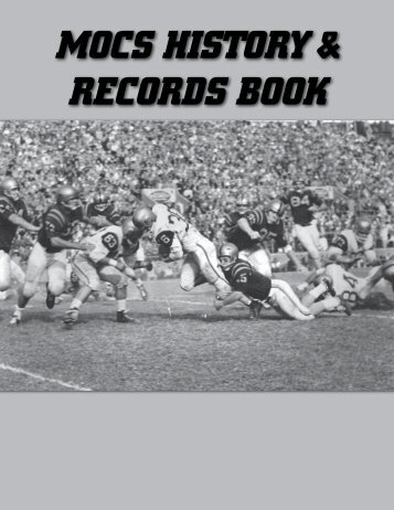 Mocs History & records book
