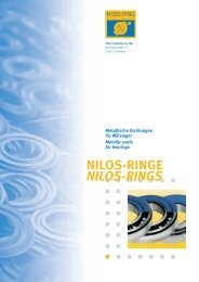 Katalog NILOS-Ringe