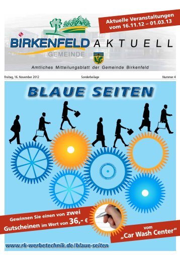 BLAUE SEITEN - RK Werbetechnik